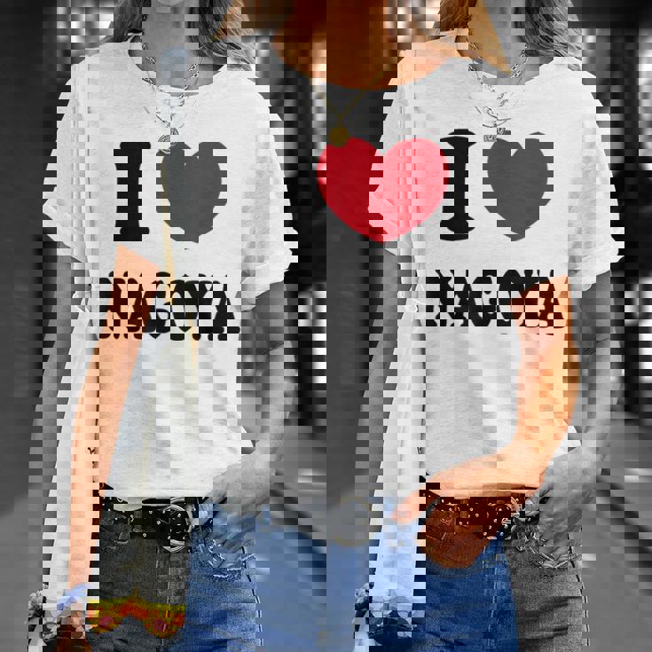 I Love Nagoya 名古屋大好き Tシャツ 彼女への贈り物