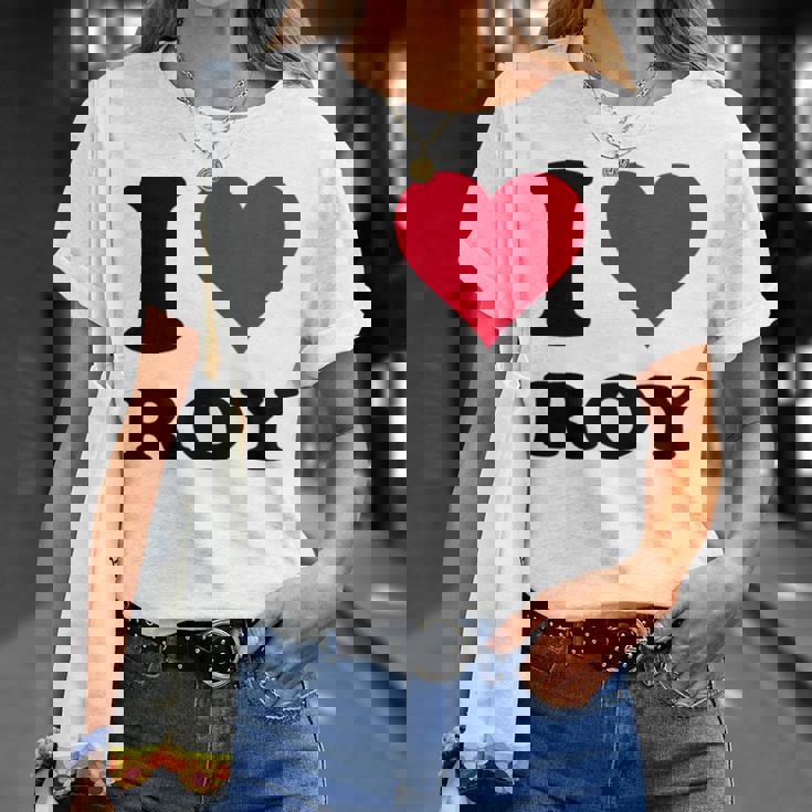 I Love Roy Tシャツ 彼女への贈り物