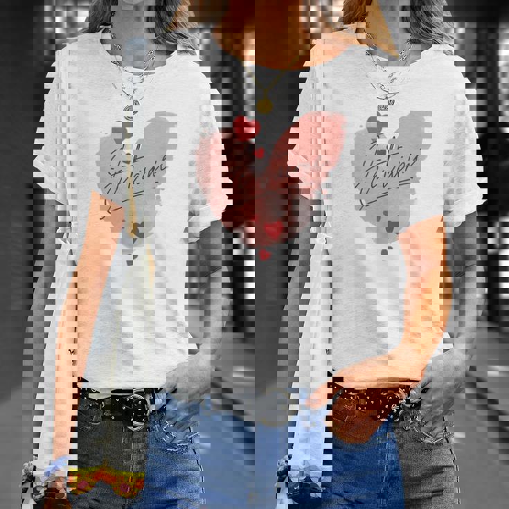 I Love You A Elegant Declaration Of Love I Love You Tシャツ 彼女への贈り物