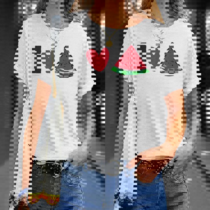 I Loveandíaerano Frutaandía Camiseta unisex Regalos para ella