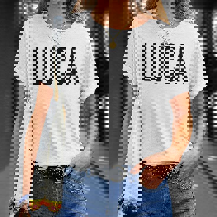 Luca Tシャツ 彼女への贈り物