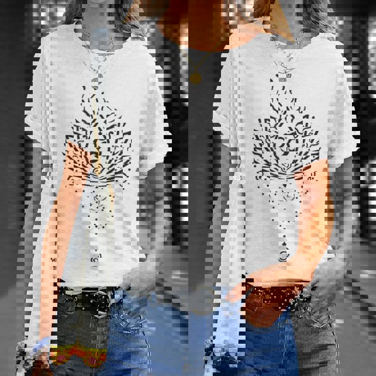 Mandala Lotus Om Yoga Méditationymbolepirituel T-Shirt Cadeaux pour elle