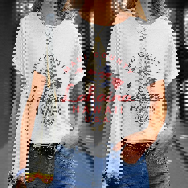 Maui Lahaina ヴィンテージ ハワイ諸島 長袖tシャツ Tシャツ 彼女への贈り物