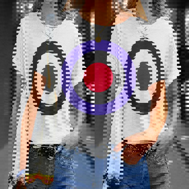 Mod Target レトロ Mods Arrow Targets ファッション Tシャツ 彼女への贈り物