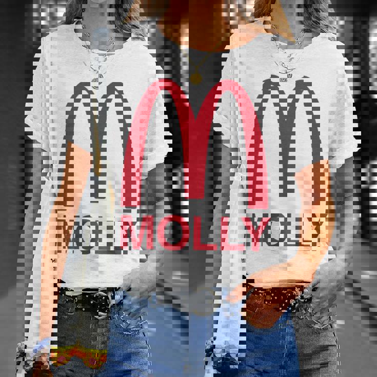 Molly Raveファッションedmtシャツ Tシャツ 彼女への贈り物