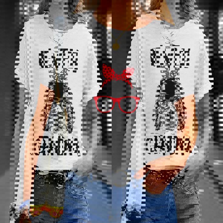 Newfie Grandma Newfoundland Dog Nana Mother's Day T-Shirt Gifts for Her