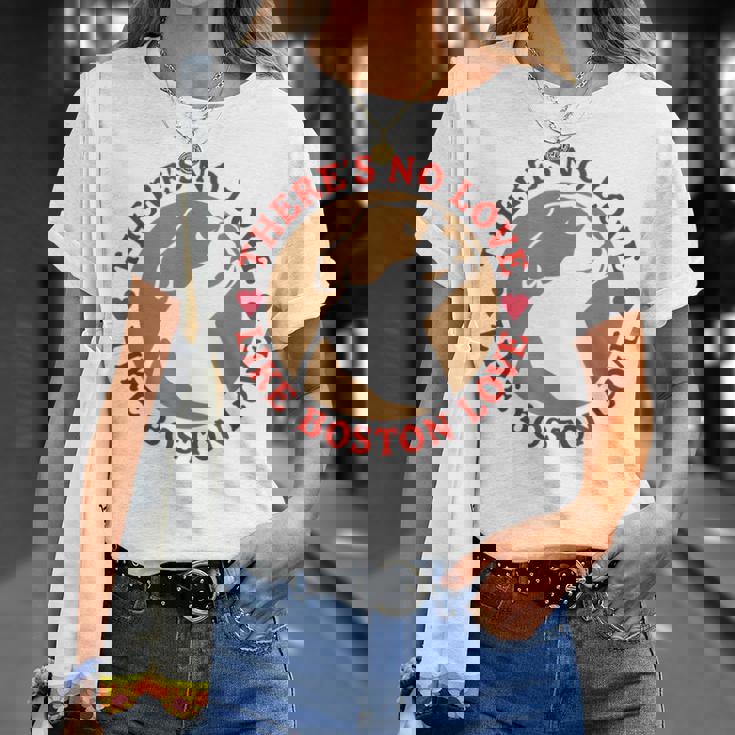 No Love Like Boston Love Tシャツ 彼女への贈り物