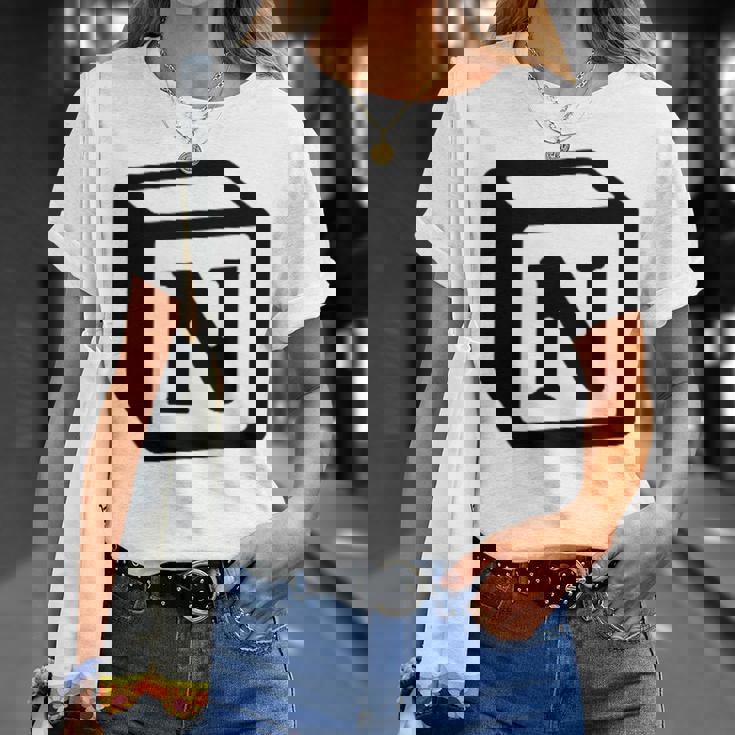 Notion アプリ All Notion Lovers Notion Aesthetic Notionユーザー Tシャツ 彼女への贈り物