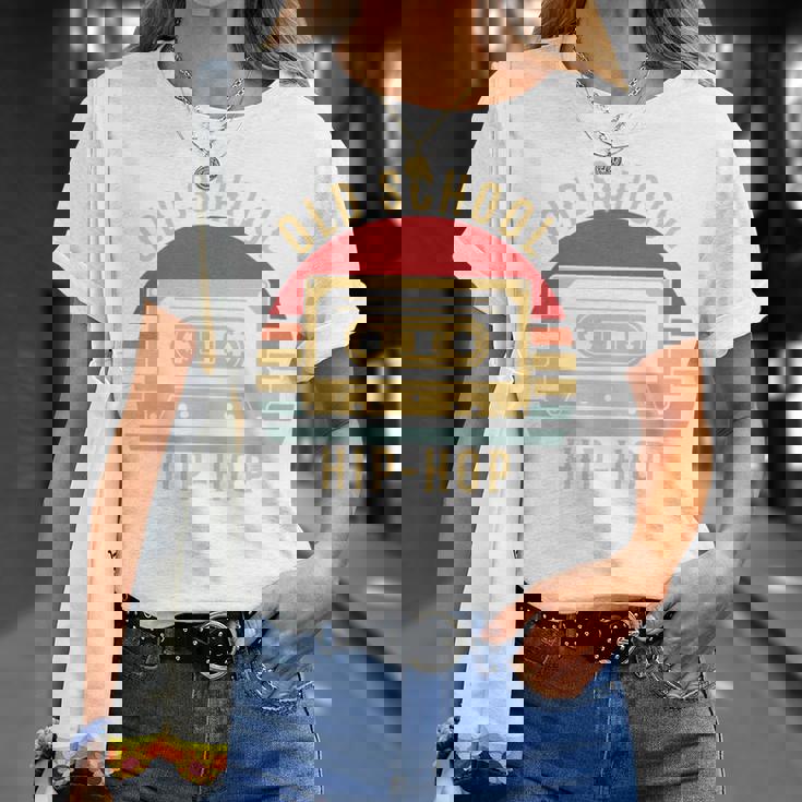 Oldchool ヒップホップ 80年代90年代音楽 長袖tシャツ Tシャツ 彼女への贈り物