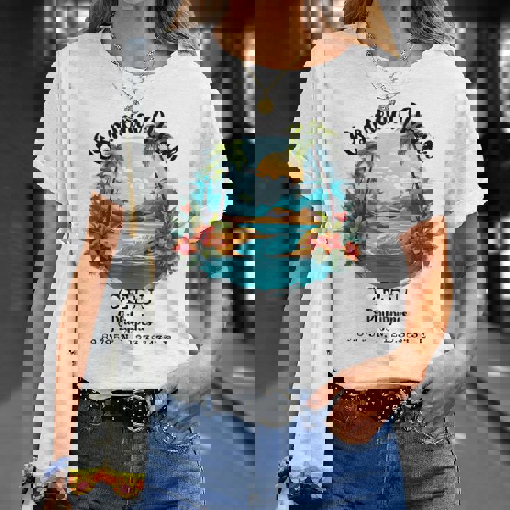 Osmeña Peak セブ フィリピン 島 バケーション お土産 Tシャツ 彼女への贈り物