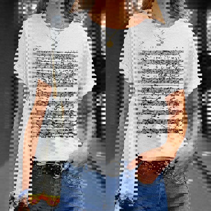 Partita Ciaconna バイオリン バッハ シャコンヌ Tシャツ 彼女への贈り物