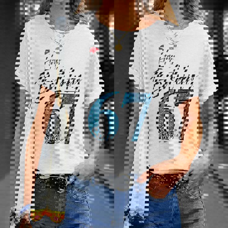 Perfectweet Xmas 67Th Bling Bling Birthday メンズ レディース Tシャツ 彼女への贈り物