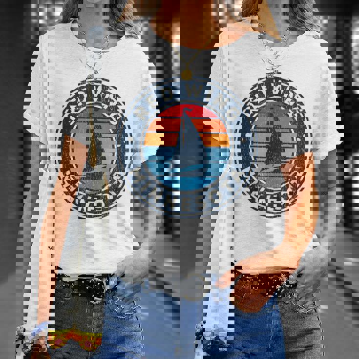 Red Wing ミネソタ Mn ヴィンテージ ヨット レトロ 70年代 Tシャツ 彼女への贈り物