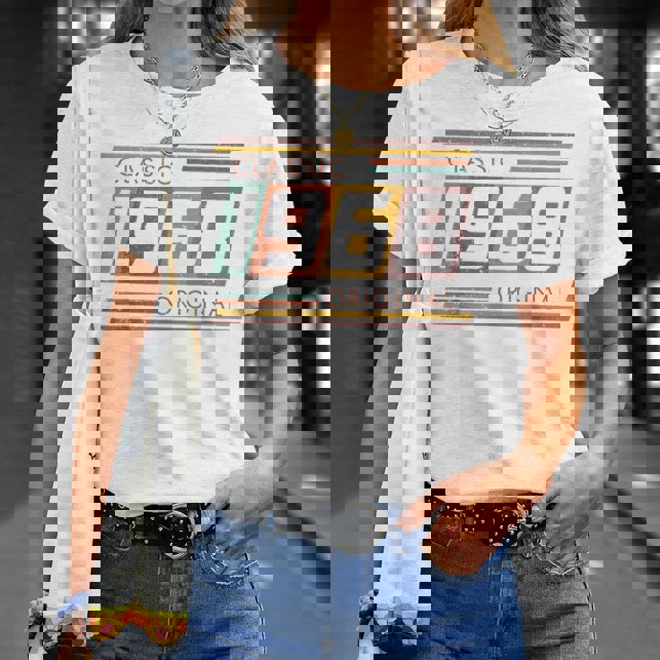 Retro Classic 1968 Originalintage Cumpleaños Edición 1968 Camiseta unisex Regalos para ella