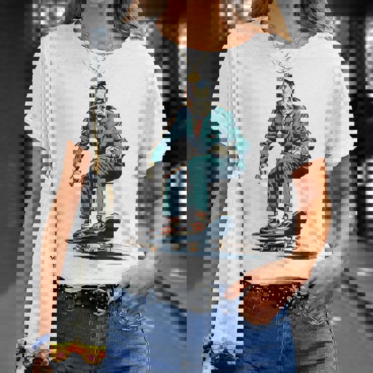 Richard Nixon スケートボード ロックスター Tシャツ 彼女への贈り物