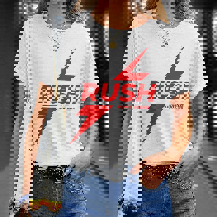 Rush Poppers リキッドインセンス オリジナルゲイボトム Tシャツ 彼女への贈り物