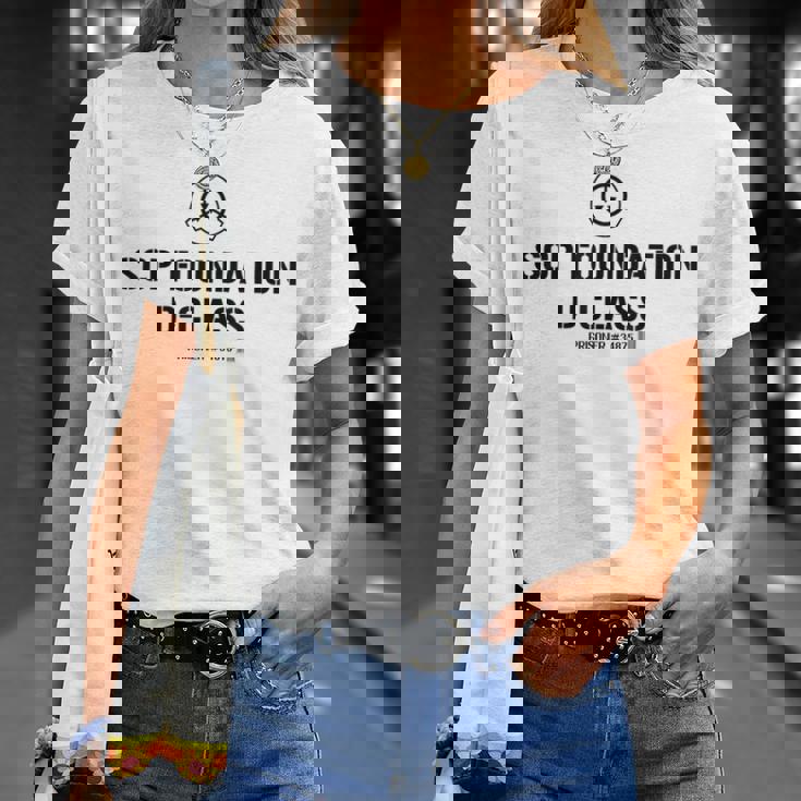Scp Foundation Dクラス 囚人バーコード Tシャツ 彼女への贈り物