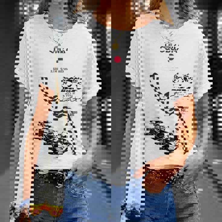 Sim Racing Esport 鈴鹿ゲーミングレーサー Tシャツ 彼女への贈り物