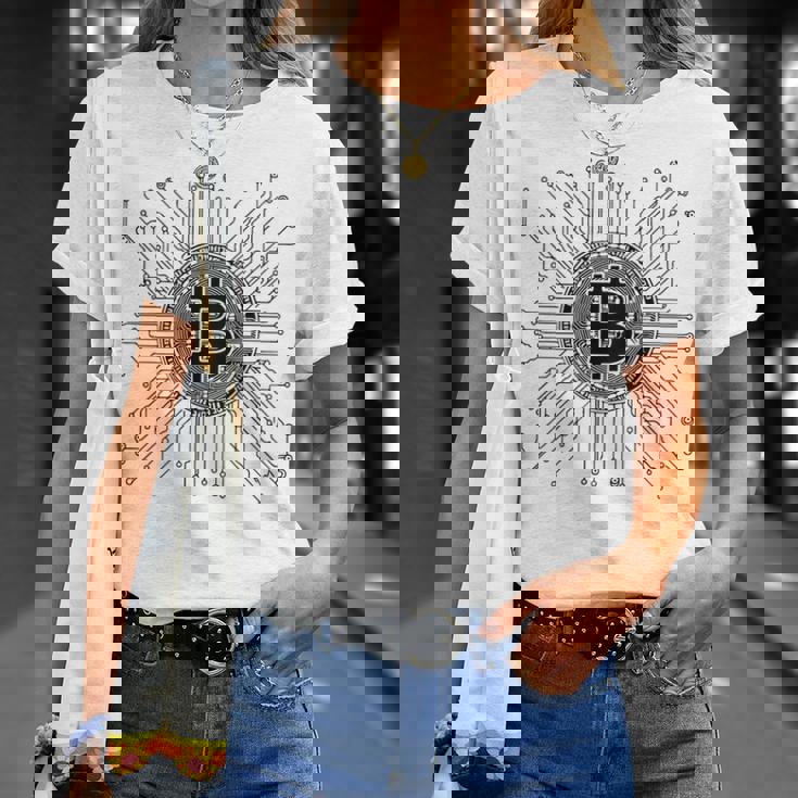 Snirt ビットコイン モチーフ ビットコイン ビットコインカップ Tシャツ 彼女への贈り物