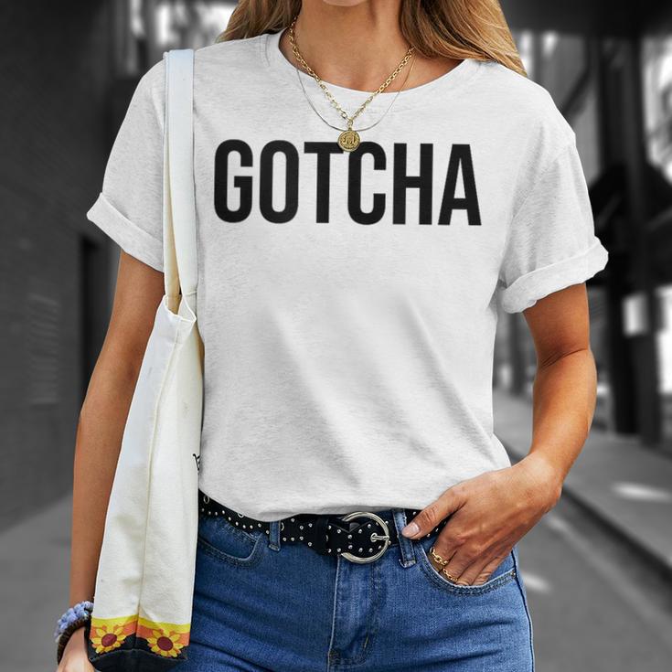 Te Pillé In Mangas Camiseta unisex Regalos para ella