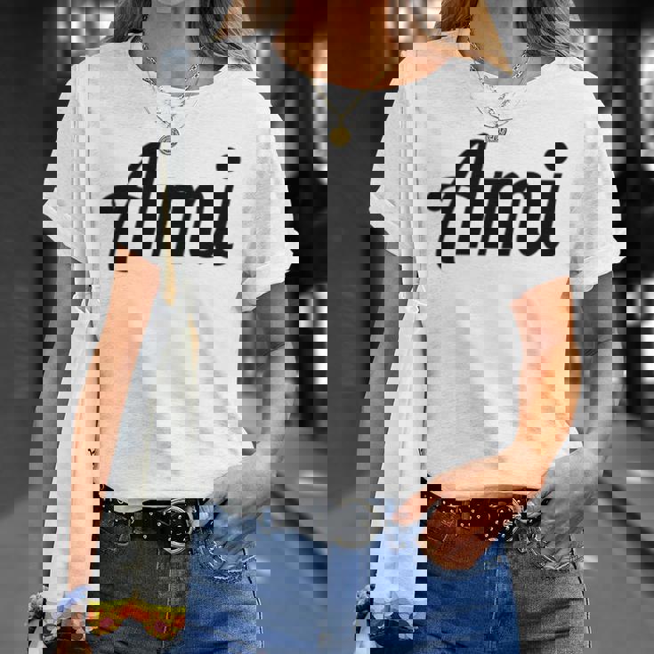 Top Thatays The Name Ami Tシャツ 彼女への贈り物