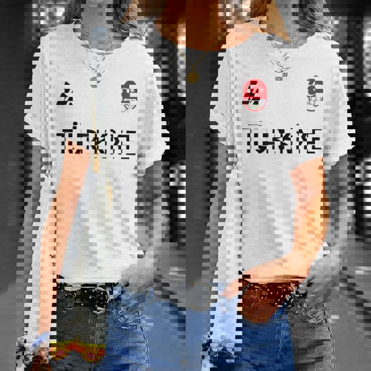 Turkiye トルコ国旗 トルコ オリンピック シューティング チーム スポーツ Tシャツ 彼女への贈り物