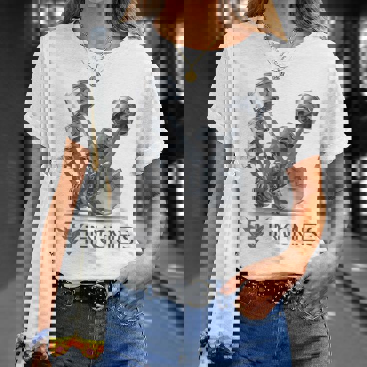 V8 エンジン Tシャツ 彼女への贈り物