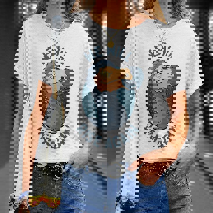 We Will Rise Again 絶滅した飛べないドードー Tシャツ 彼女への贈り物