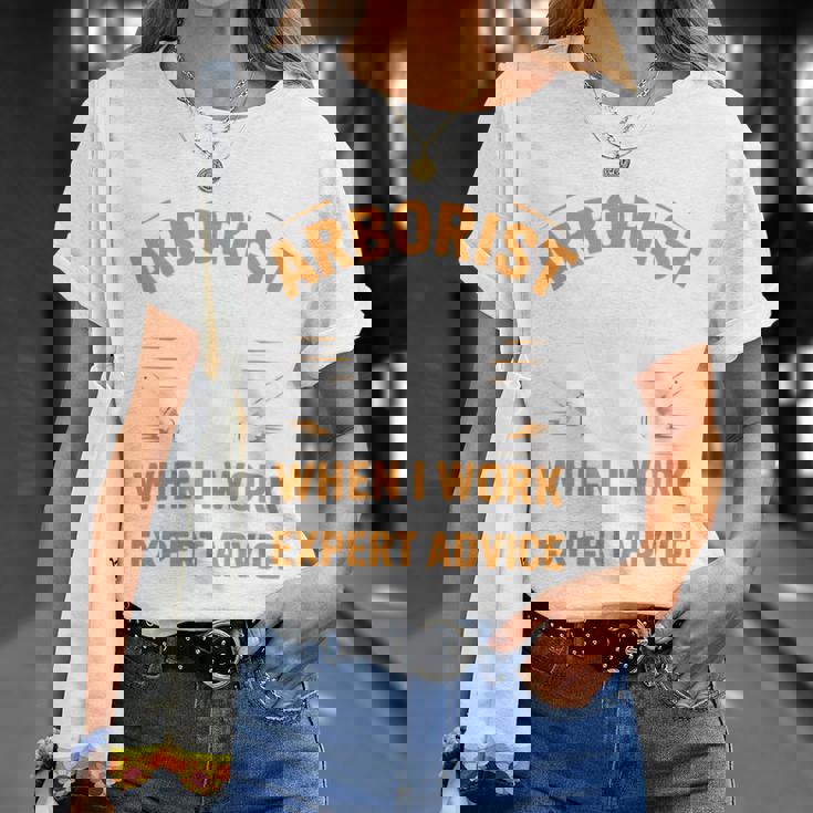 Yes I'm An Arborist Arboricultureアーボリスト 長袖tシャツ Tシャツ 彼女への贈り物