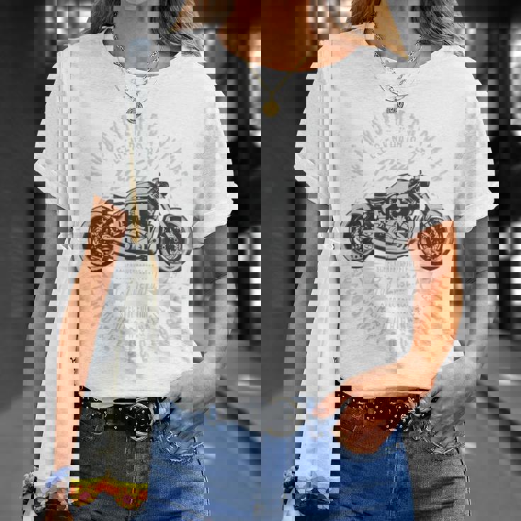 「1964 認定バイカー」伝説のバイク誕生日 長袖tシャツ Tシャツ 彼女への贈り物