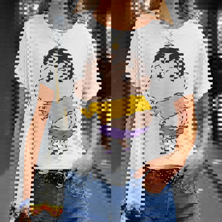 【まんが】クレヨンしんちゃん 尻出ししんちゃん Tシャツ 彼女への贈り物