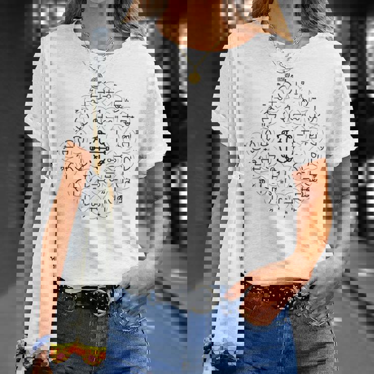 【カタカムナ 第4首】神代文字 スピリチュアル 言霊 癒し ヒーリング 面白い おもしろ お守り 開運 古代 文字 Tシャツ 彼女への贈り物