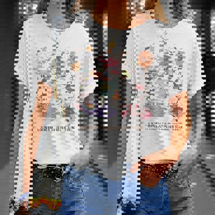 【ハロウィン特集】Usデザイン サンリオキャラクターズ ハロウィンパーティー Tシャツ 彼女への贈り物