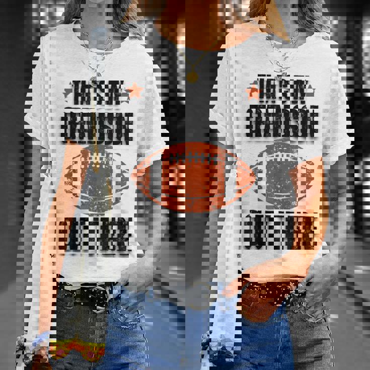 あれは俺の孫だ。フットボール・ファニー・フットボール・グランマ Tシャツ 彼女への贈り物