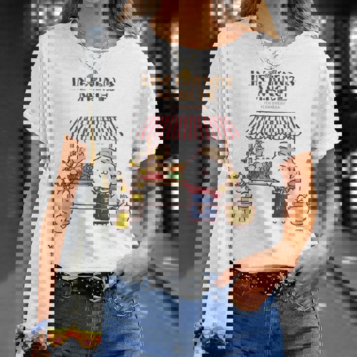 うさまる ベジまるシェ ロゴ付 Tシャツ 彼女への贈り物