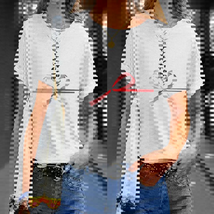 おもしろtシャツ【安産祈願】水引 和柄 日本のお土産 記念品 ギャグ ウケ狙い 贈り物 ギフト Tシャツ 彼女への贈り物