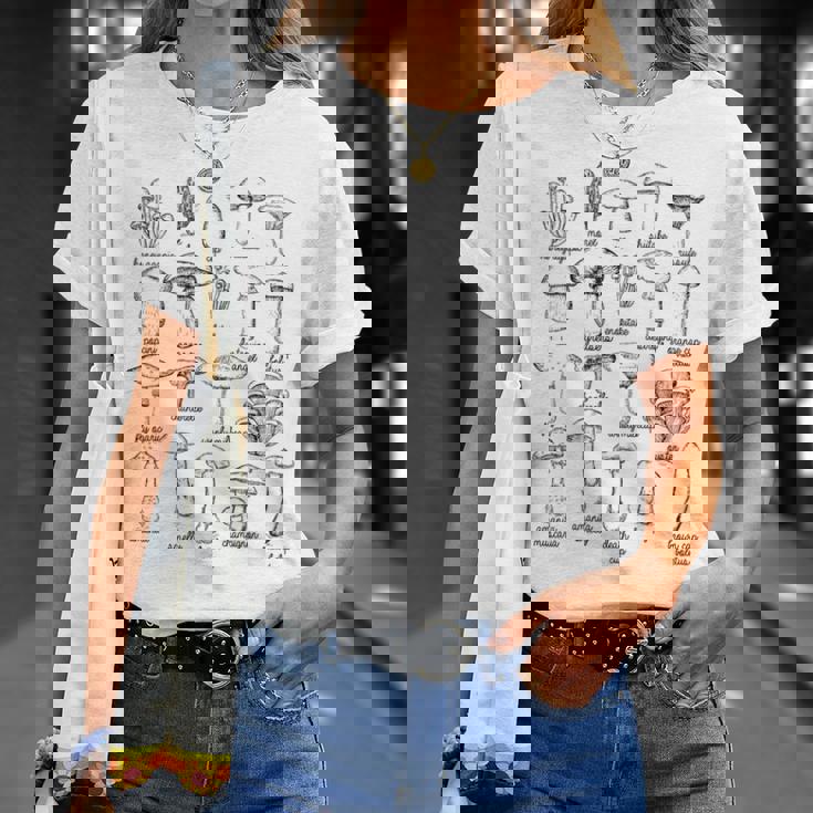 かわいいマッシュルームギフト キッズ レディース メンズ 面白いマッシュルーム Tシャツ 彼女への贈り物