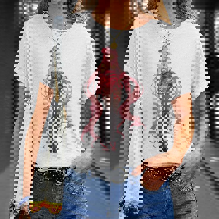 かわいい和風和風ピンク 長袖tシャツ Tシャツ 彼女への贈り物