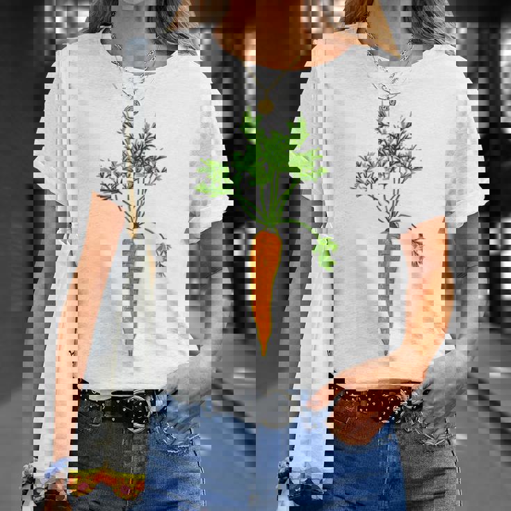 にんじん 園芸 野菜 Tシャツ 彼女への贈り物