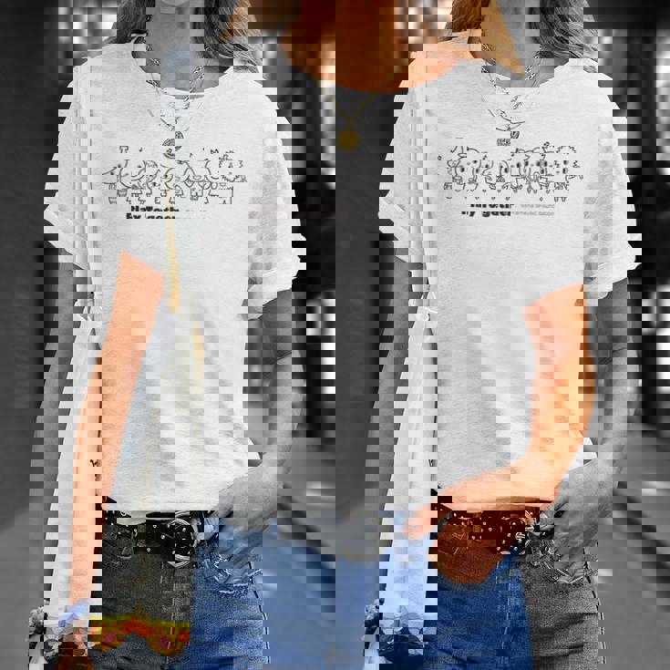 みんなでたのしくmusic！ Tシャツ 彼女への贈り物