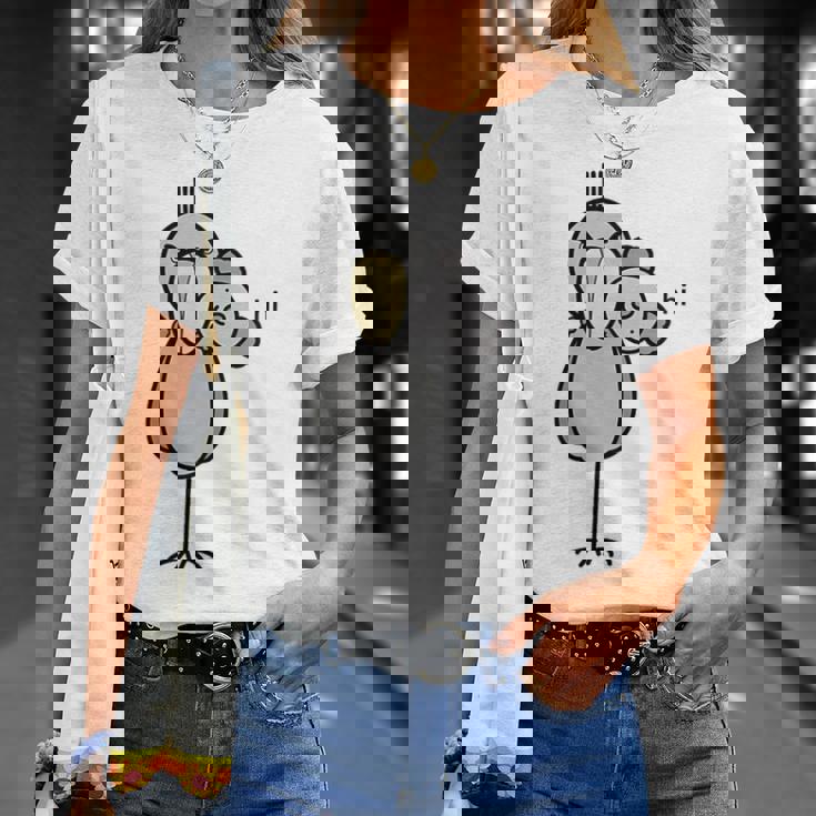 みんな大好きハシビロコウ 動かない鳥 はしび郎クラブtシャツ どうぶつ Zoo コアラ 鳥 オリジナル ハシビロコウ Tシャツ 彼女への贈り物