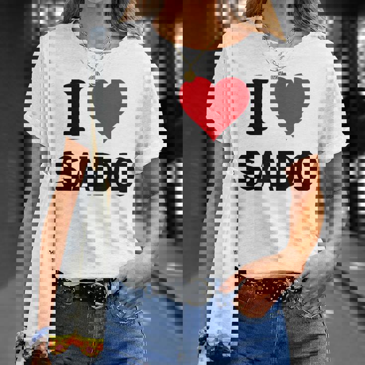 アイハート 佐渡ジャパンラブ 日本土産 Tシャツ 彼女への贈り物