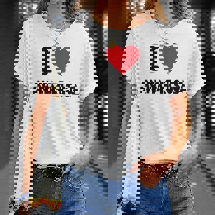 アイハート 天草 Japan Love 日本土産 Tシャツ 彼女への贈り物