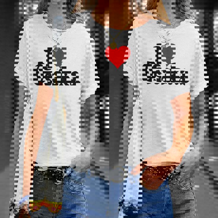 アイラブハート大阪ジャパン Tシャツ 彼女への贈り物