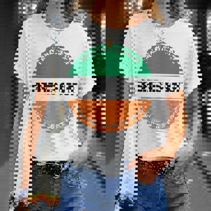 アイルランド外のイギリス軍 アイルランド共和党 Tシャツ 彼女への贈り物