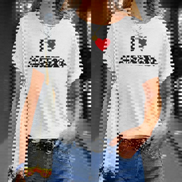 アイ・ハート・マス・ティーチャー-ファニー・アイ・ラヴ・アルゲブラ Tシャツ 彼女への贈り物