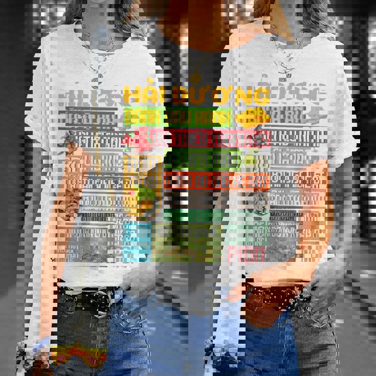 アイ・ラブ・ハイズオン-アイ・ラブ・ベトナム-Pion Tシャツ 彼女への贈り物