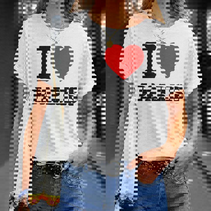 アイ・ラブ・パリ Tシャツ 彼女への贈り物