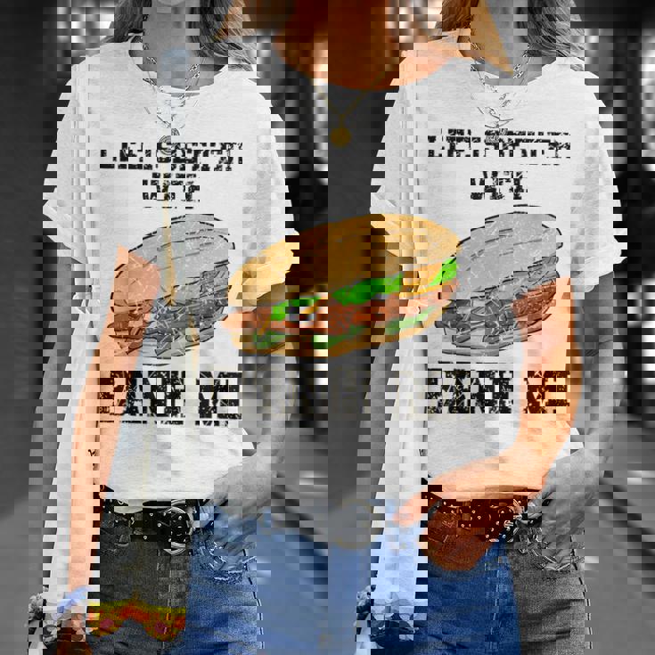 アジアンフード キッチン パン バゲット バインミー ベトナム ベトナム Tシャツ 彼女への贈り物