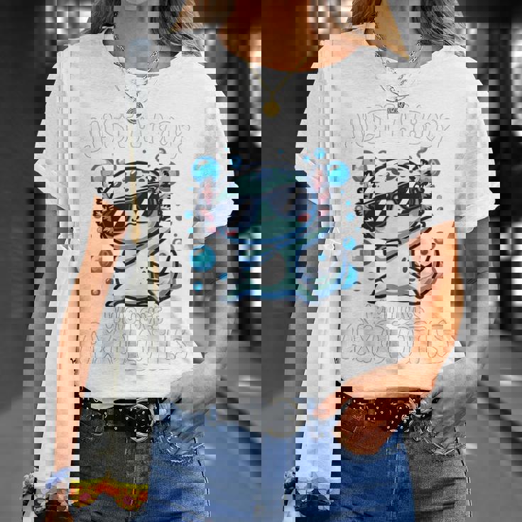 アホロートルを愛するjust A Boy Tシャツ 彼女への贈り物